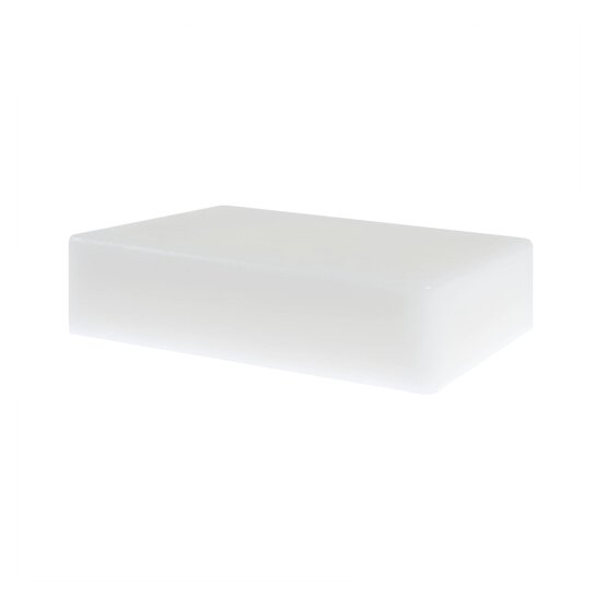 White SLES Melt and Pour Soap Base 1kg image number 3