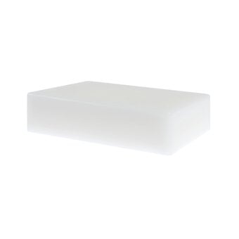 White SLES Melt and Pour Soap Base 1kg image number 3