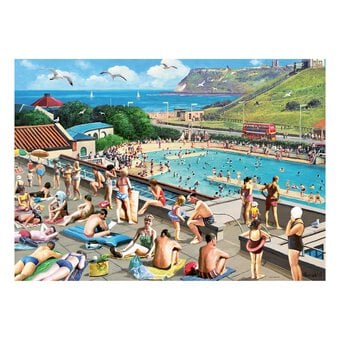 Ravensburger Scarborough North Bay Jigsaw Puzzle 1000 Pieces image number 2