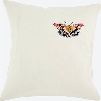 FREE PATTERN DMC Butterfly Lily Cross Stitch 0085 image number 3