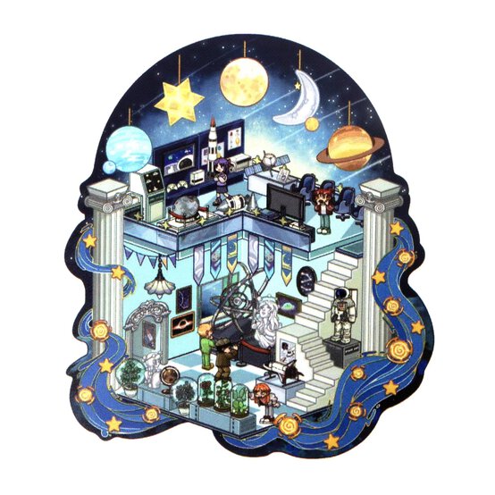 Mini Planetarium Scene Stickers image number 2