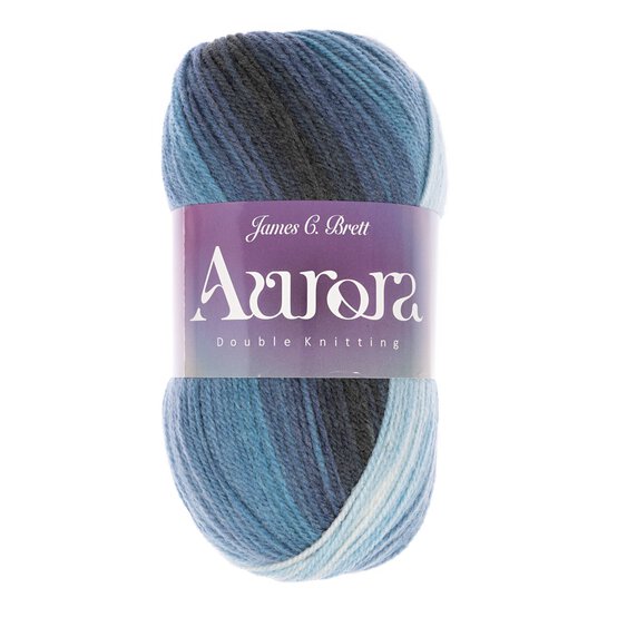 James C Brett Glacier Aurora DK Yarn 100g image number 1