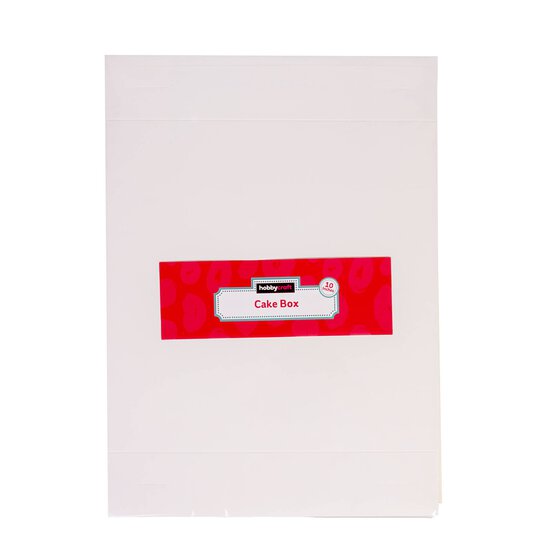 White Cake Box 10 Inches image number 5