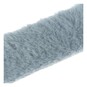 Dusky Blue Faux Fur Ribbon 3.5cm x 1m image number 3