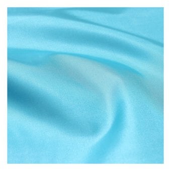 Turquoise Silky Habutae Fabric by the Metre