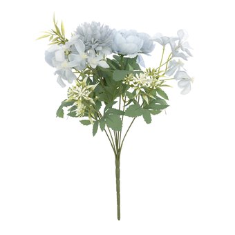 Blue Blooms Bouquet 32cm