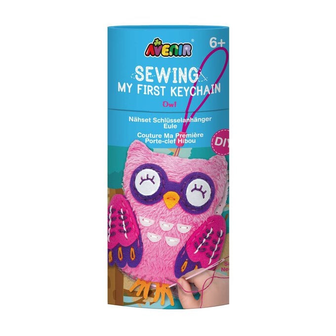Avenir DIY Sewing Owl Keychain Kit image number 1