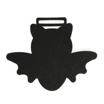 Halloween Black Bat Foam Shapes 4 Pack