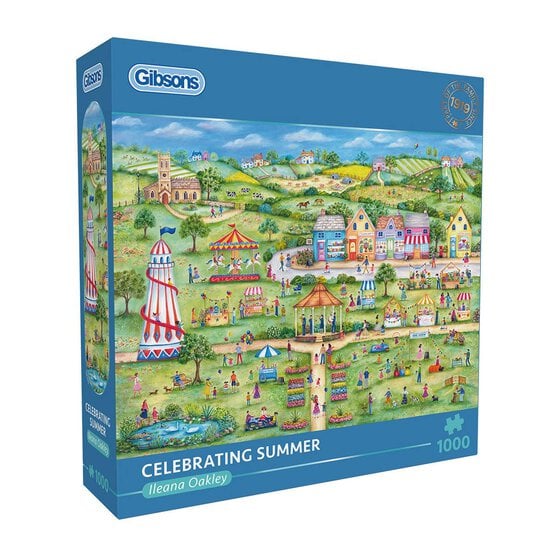 Gibsons Celebrating Summer Jigsaw Puzzle 1000 Pieces image number 1