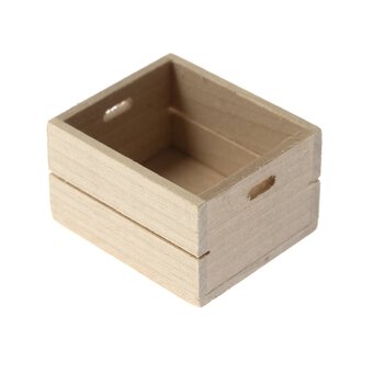 Doll&rsquo;s House Wood Crate 