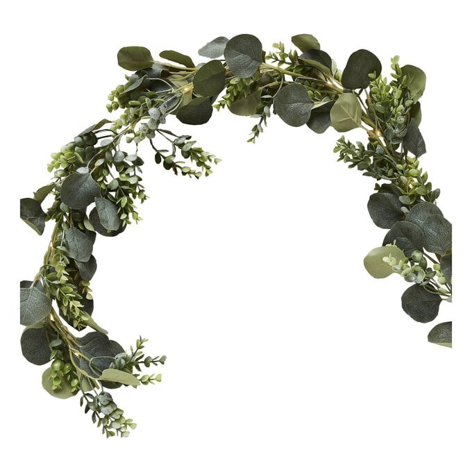 Ginger Ray Artificial Foliage Garland with Lights 1.8m image number 1