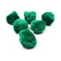 Dark Green Pom Poms 5cm 6 Pack image number 1