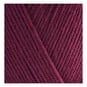 Women's Institute Plum Soft and Smooth Aran Yarn 400g image number 2