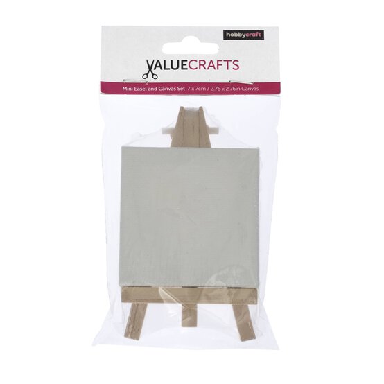 Valuecrafts Mini Easel and Canvas Set image number 5
