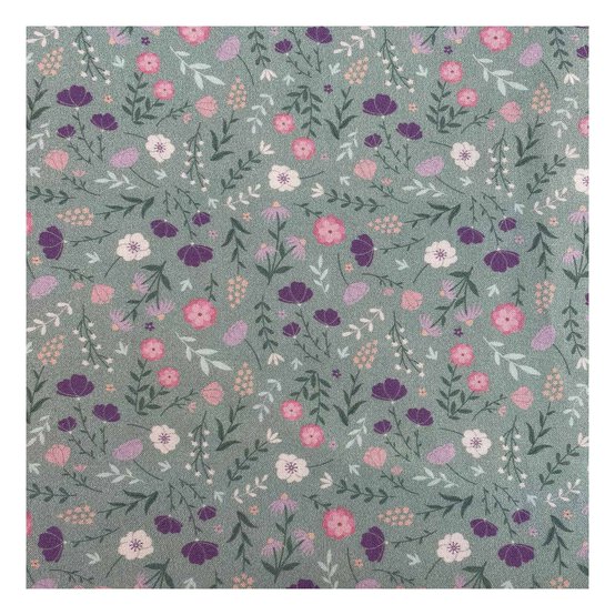 Bouquet Frenzy Cotton Fabric by the Metre image number 2