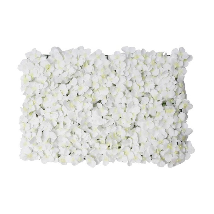 White Flower Wall 60cm x 40cm image number 1