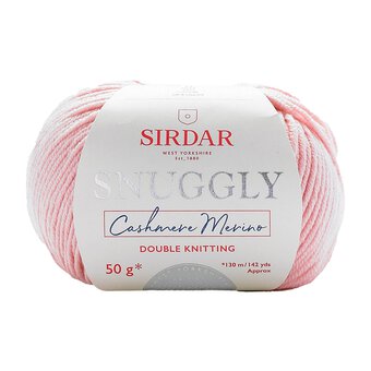 Sirdar Baby Pink Snuggly Cashmere Merino DK 50g