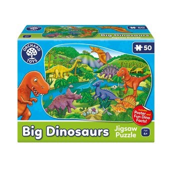 Orchard Toys Big Dinosaurs Jigsaw Puzzle 50 Pieces
