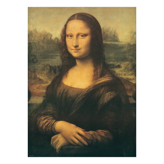 Eurographics Mona Lisa Jigsaw Puzzle 1000 Pieces image number 2