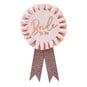 Pink and Rose Gold Bride to Be Rosette Badge image number 1