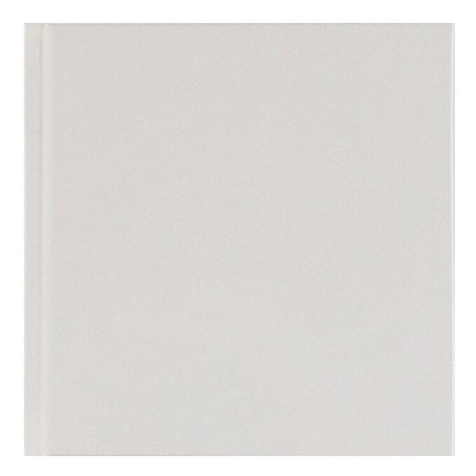 Seawhite White Square Hardback Sketchbook 14cm x 14cm image number 1