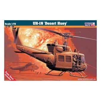 MisterCraft UH-1N Desert Huey Model Kit 1:72