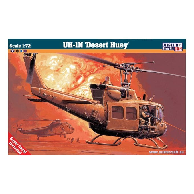 MisterCraft UH-1N Desert Huey Model Kit 1:72 image number 1