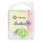 Hemline Green Novelty Patterned Button 6 Pack image number 2