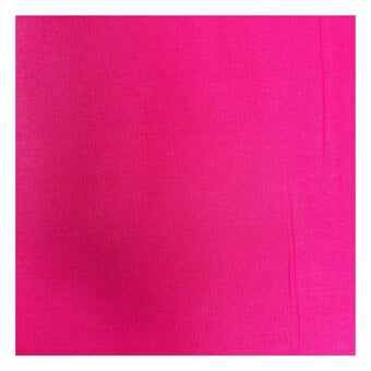 Fuchsia Cotton Homespun Fabric by the Metre image number 2