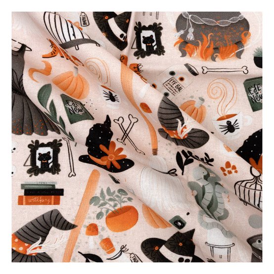 Halloween Witch Fat Quarters 5 Pack image number 7