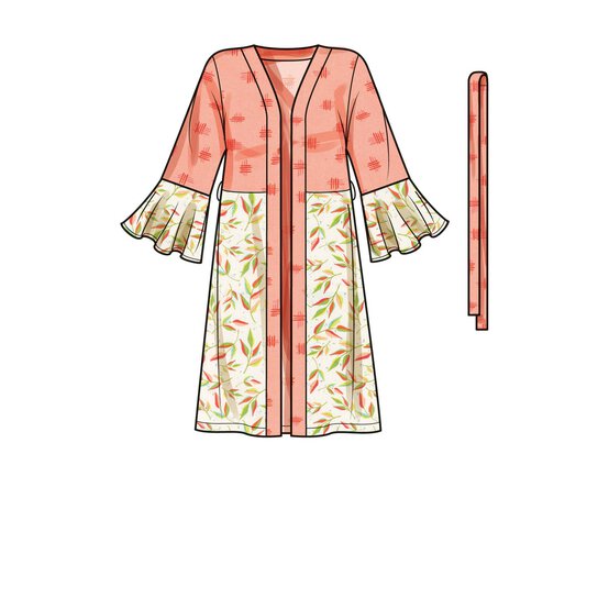 Simplicity Caftans and Wraps Sewing Pattern S9603 (26-32) image number 3