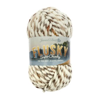James C Brett Gentle Forest Flusky Super Chunky 100g 