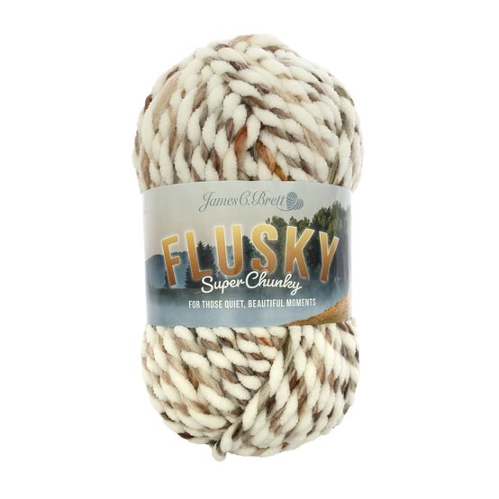 James C Brett Gentle Forest Flusky Super Chunky 100g  image number 1