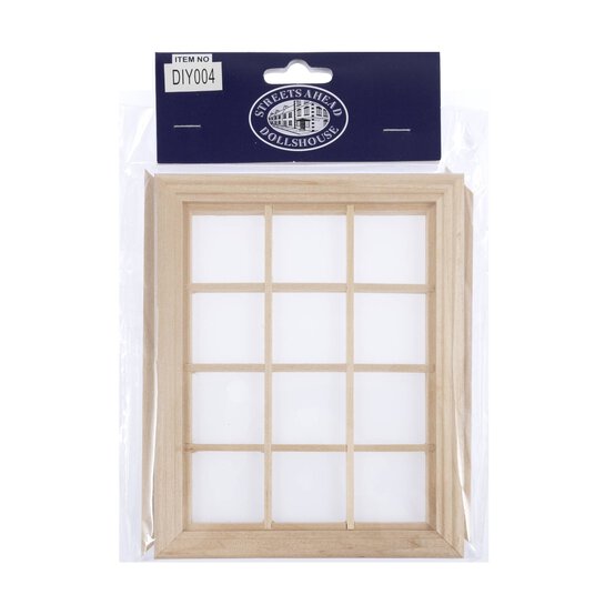 Doll&rsquo;s House Georgian 12 Pane Window image number 3