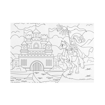 Giant Colouring Pad A2 10 Sheets  image number 5