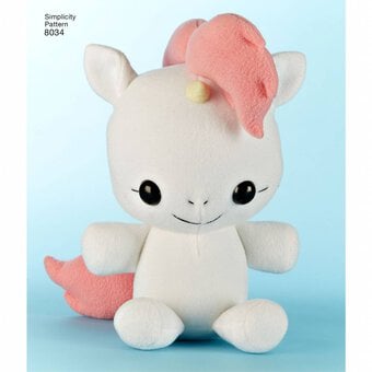 Simplicity Stuffed Toy Animal Sewing Pattern 8034 image number 4