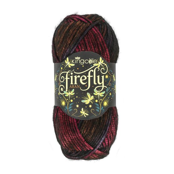 King Cole Firebug Firefly Aran 100g image number 1