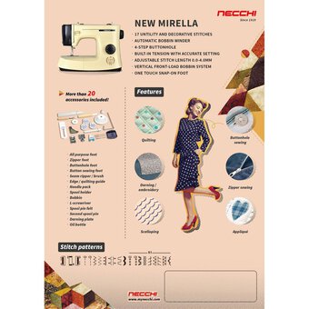 Necchi Mirella Sewing Machine image number 6