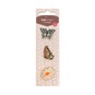 Butterfly and Daisy Metal Pin Badges 3 Pack image number 4