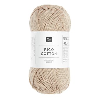 Rico Essentials Camel Cotton 4ply 50g