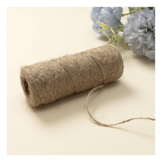 Natural Jute Twine 2 Ply 50m image number 2