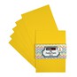 Yellow EVA Foam Sheets A4 6 Pack image number 1