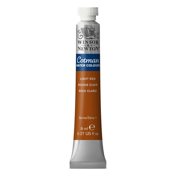 Winsor & Newton Cotman Light Red Watercolour Tube 8ml (362) image number 1