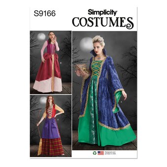 Simplicity Women's Costume Sewing Pattern S9166 (R5 14-22)