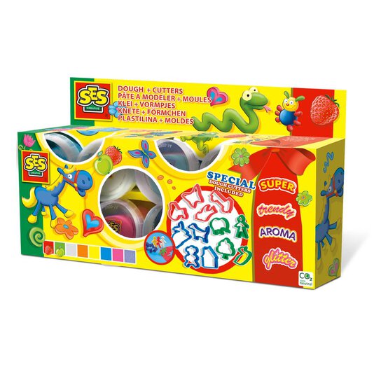 Ses Creative Kids Dough Mania With Cutters 20X35.5x5cm