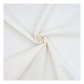 Robert Kaufman Essex Opal Metallic Cotton Linen Fabric by the Metre