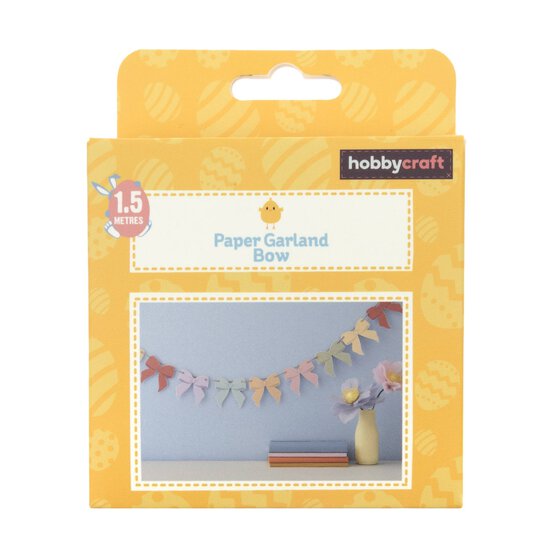 Bow Paper Garland 1.5m image number 4