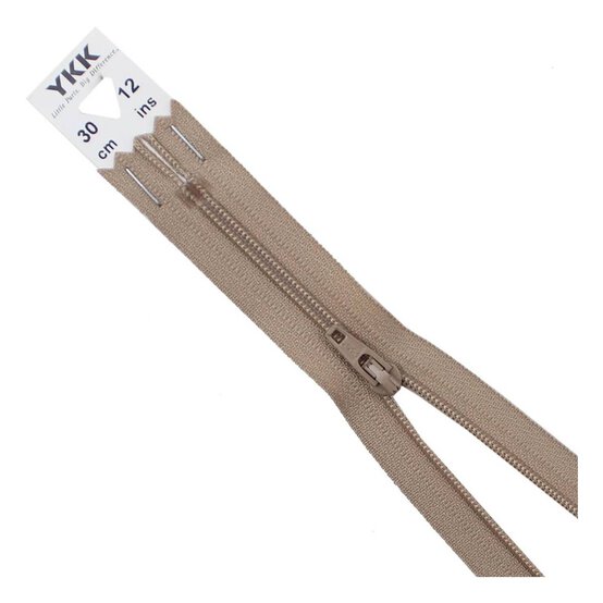 YKK Fawn Dress and Skirt Zip 30cm image number 1