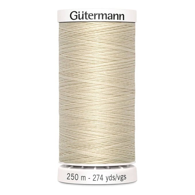 Gutermann Beige Sew All Thread 250m (169) image number 1