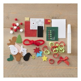 Decorate Your Own Christmas Ring Kit 12 Pack
